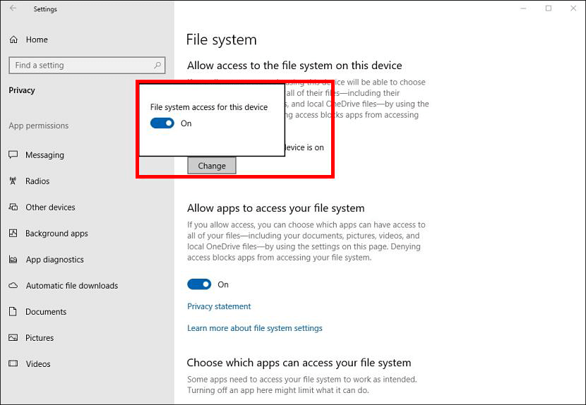How to Block App Access to Files and Folders on Windows 10. (Windows